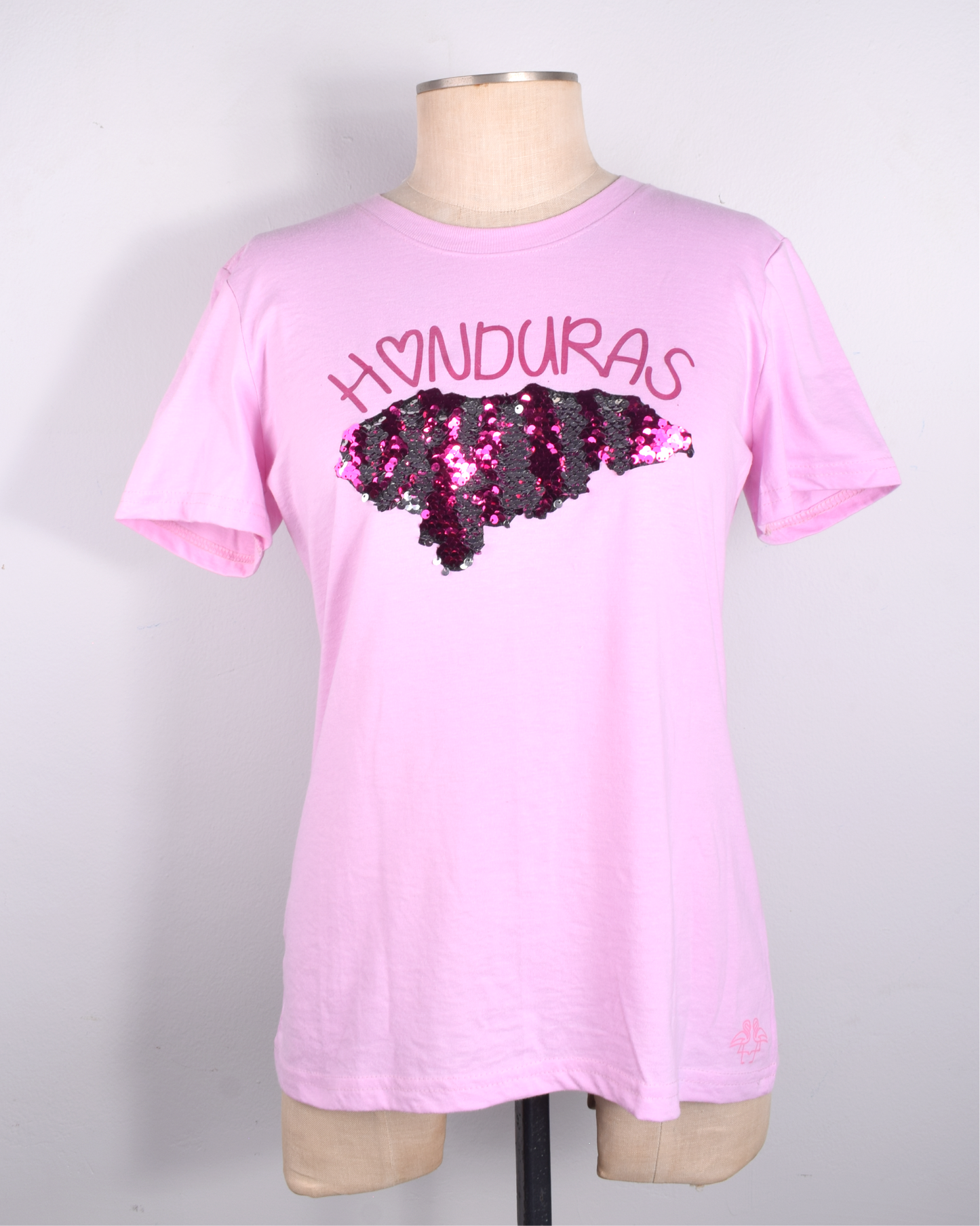 Honduras Corazón Rosada Mujer