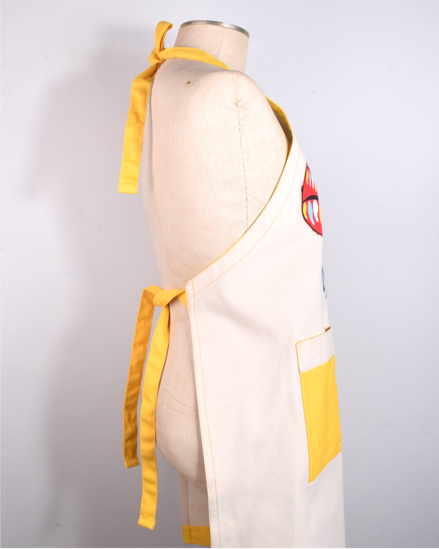Delantal Gallito Amarillo Manta
