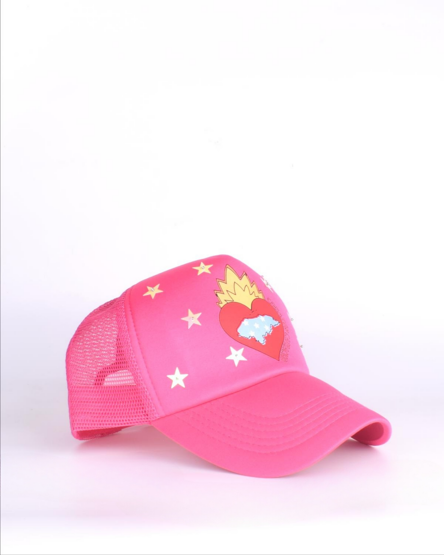 Gorra Corazón Catracho Estrella Lentejuelas Mujer