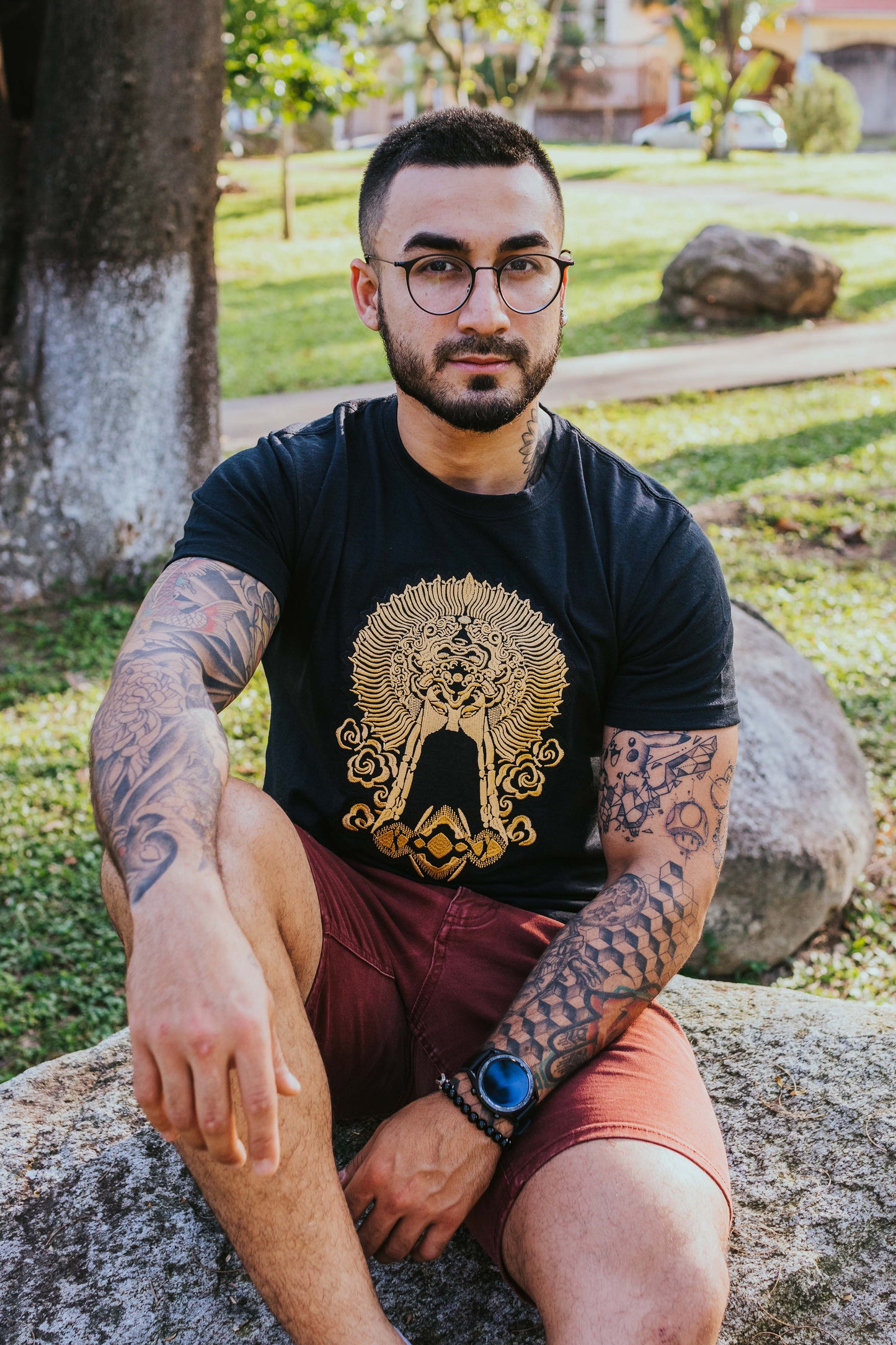 Dynasty T-shirt Bordado