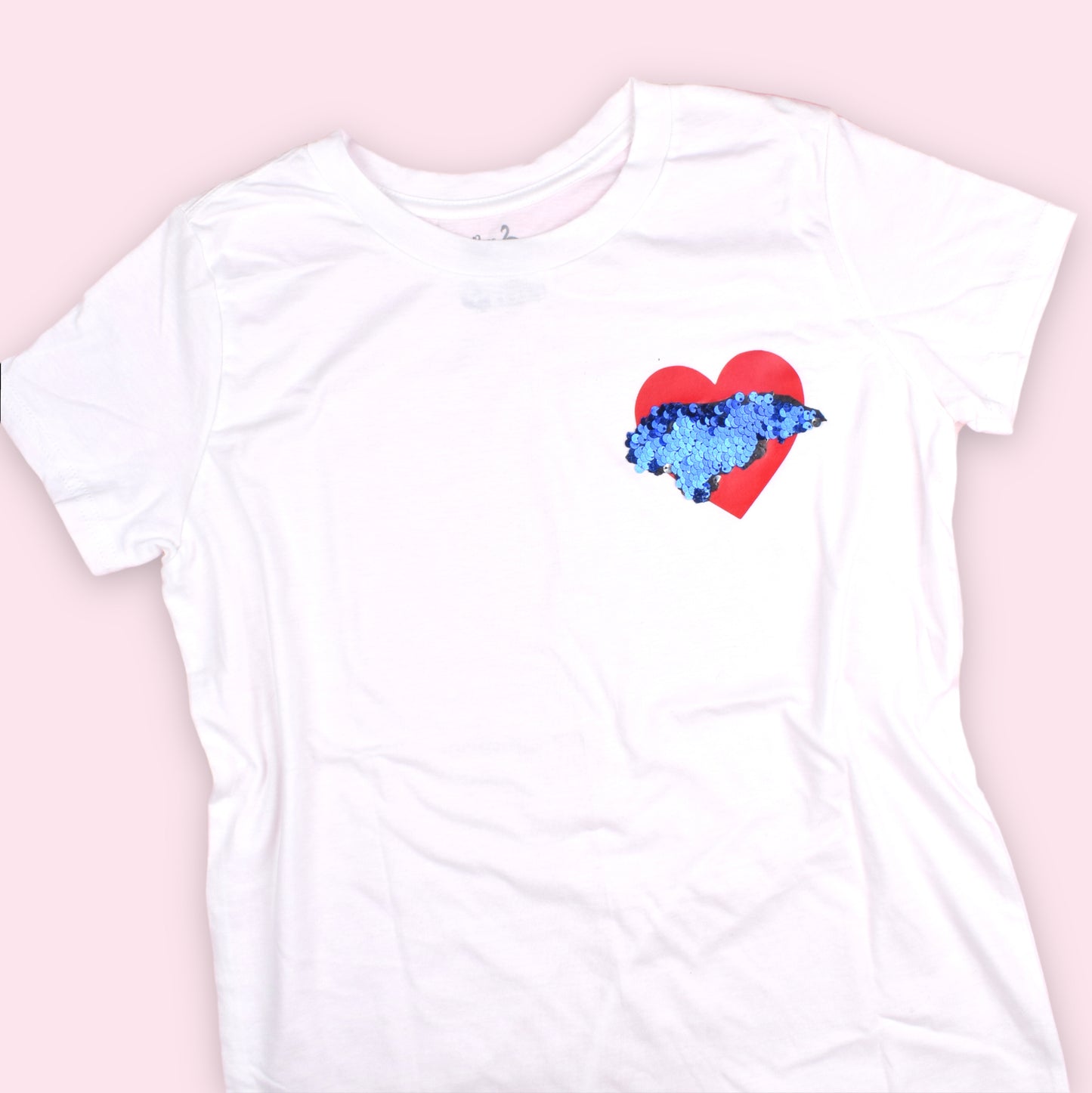 Honduras Heart Latido Mapa Camiseta Mujer