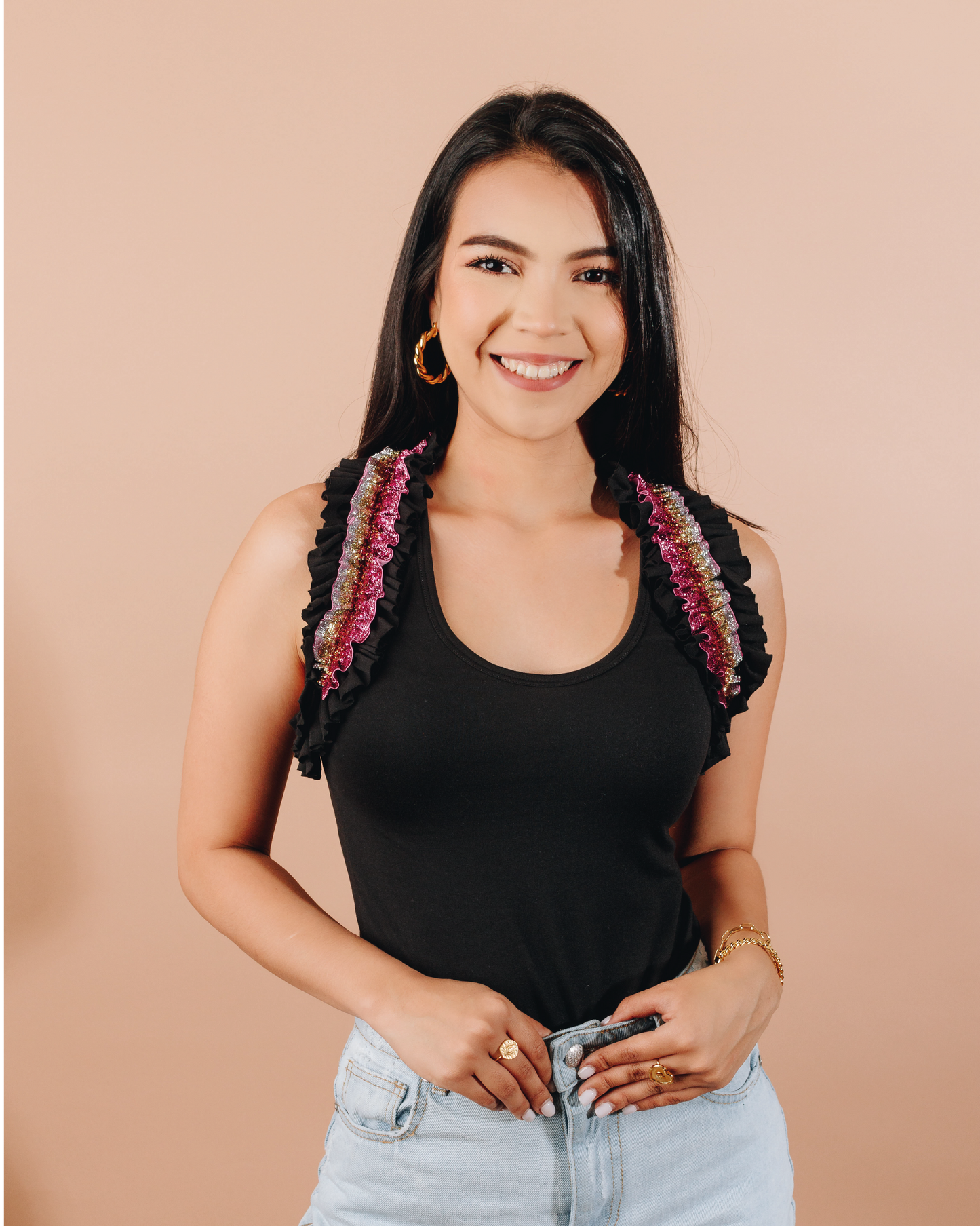 Sparks Ruffles Top
