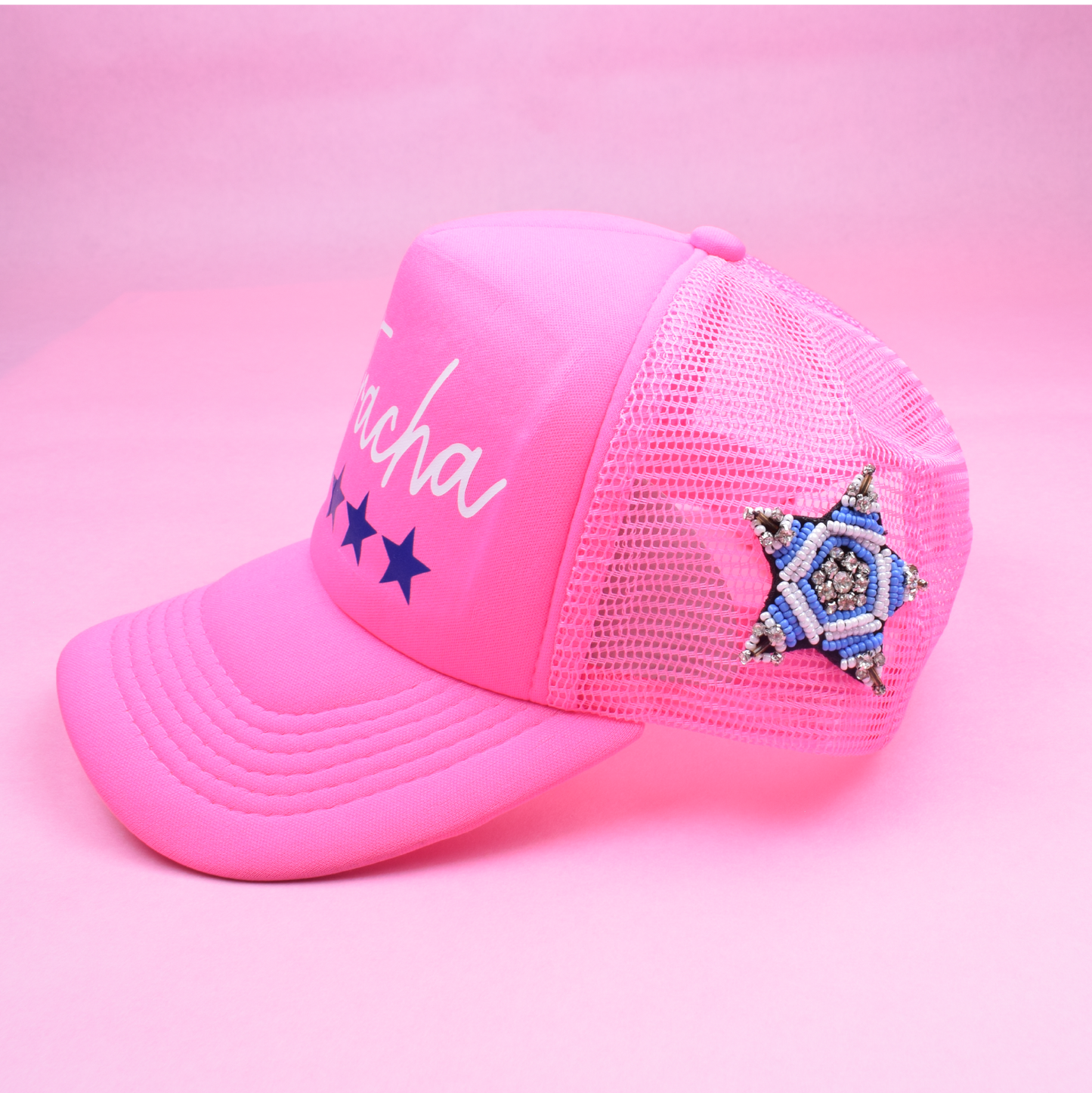 Gorra Catracha Estrella Piedras Mujer