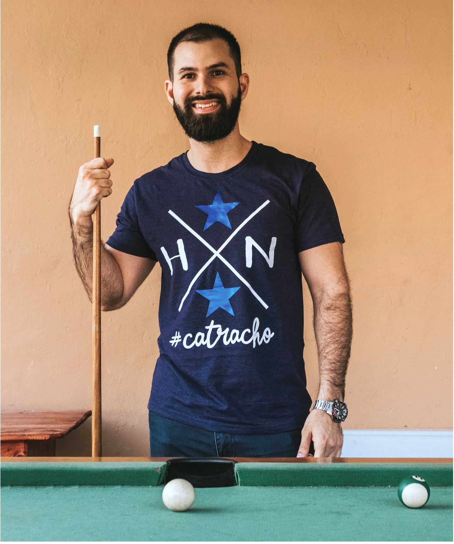 Catracho Camiseta Honduras Estrellas Azules