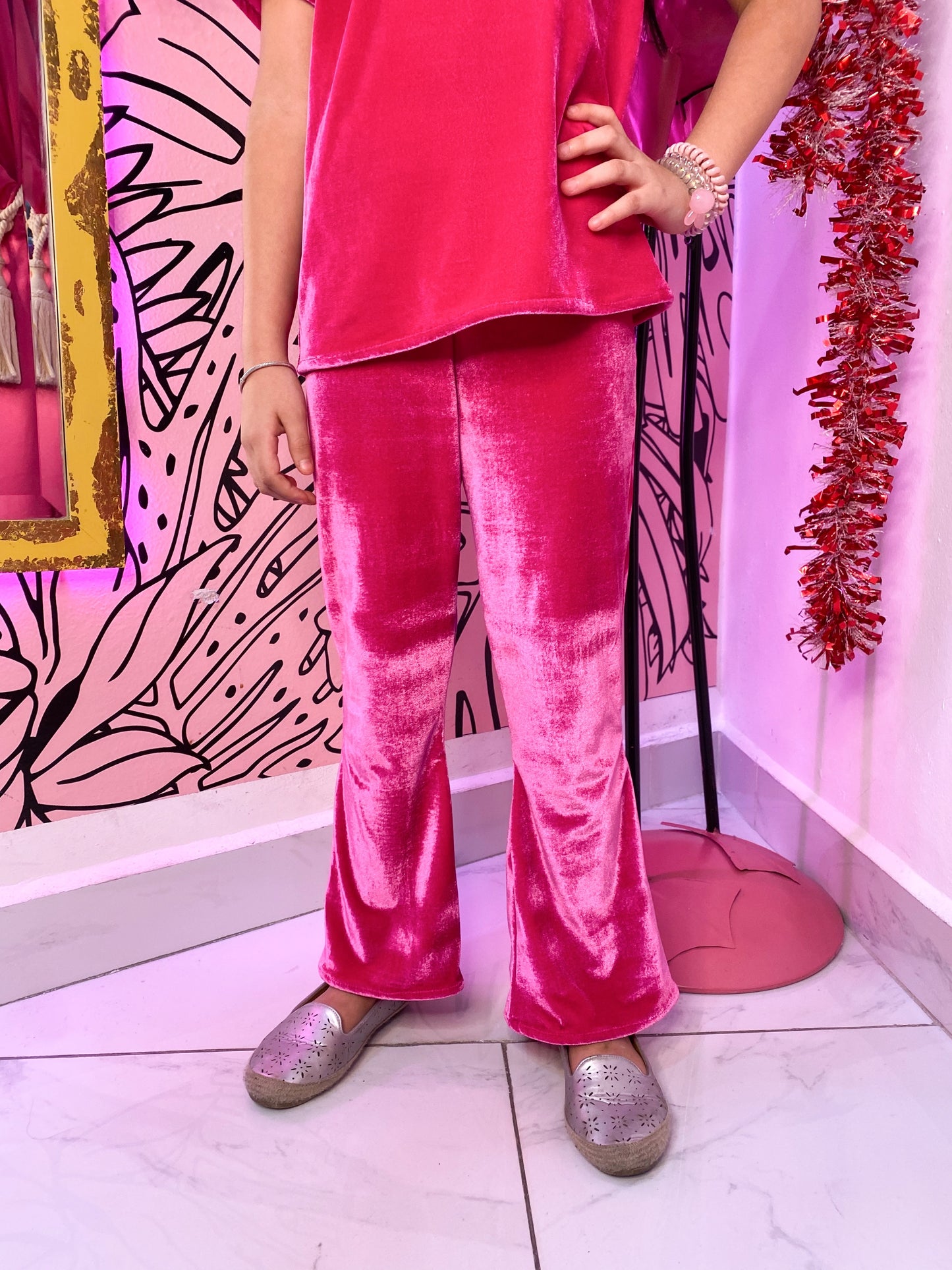 Pantalón Acampanado Velvet Niñas