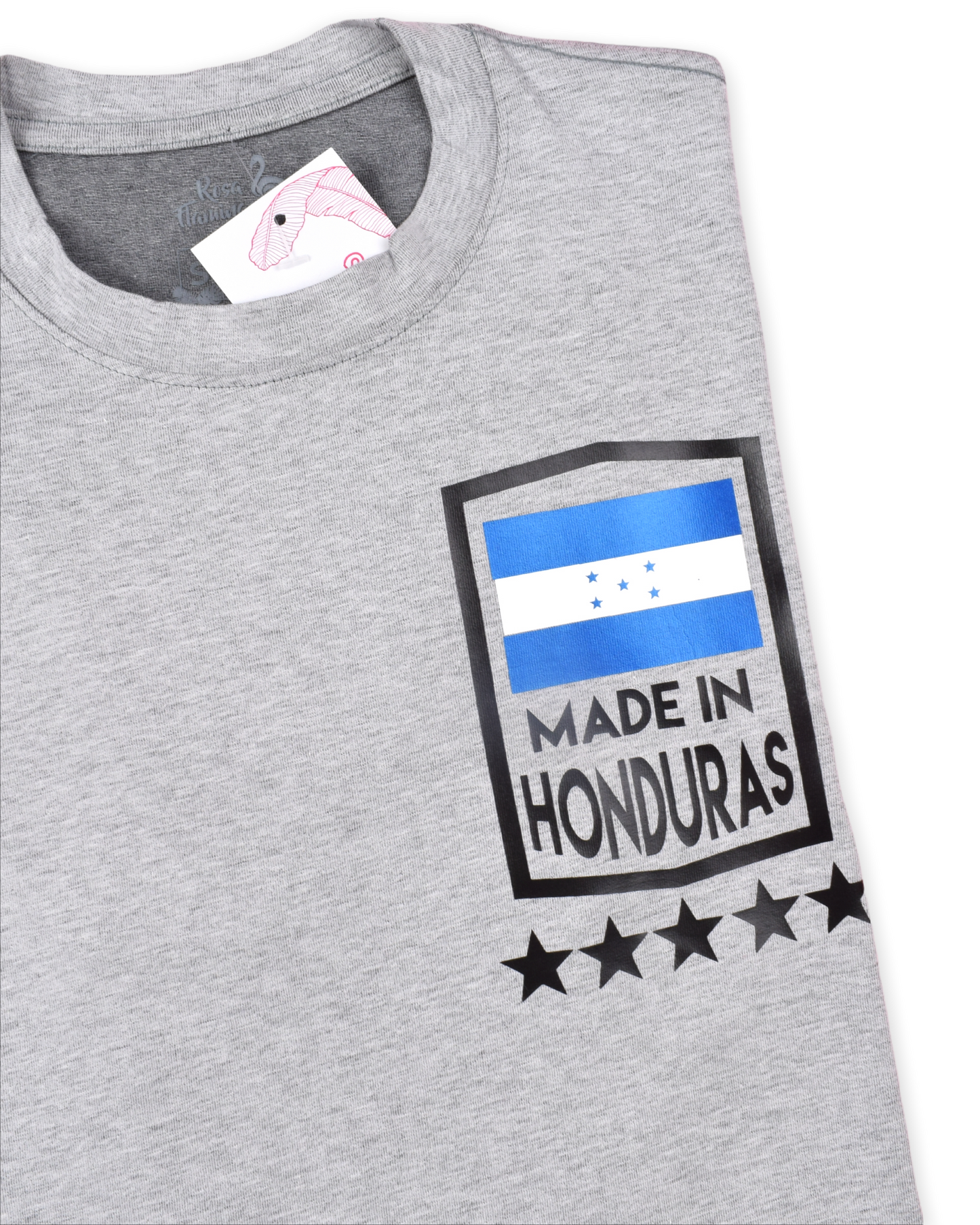 Made In Honduras Bandera Camiseta Hombre