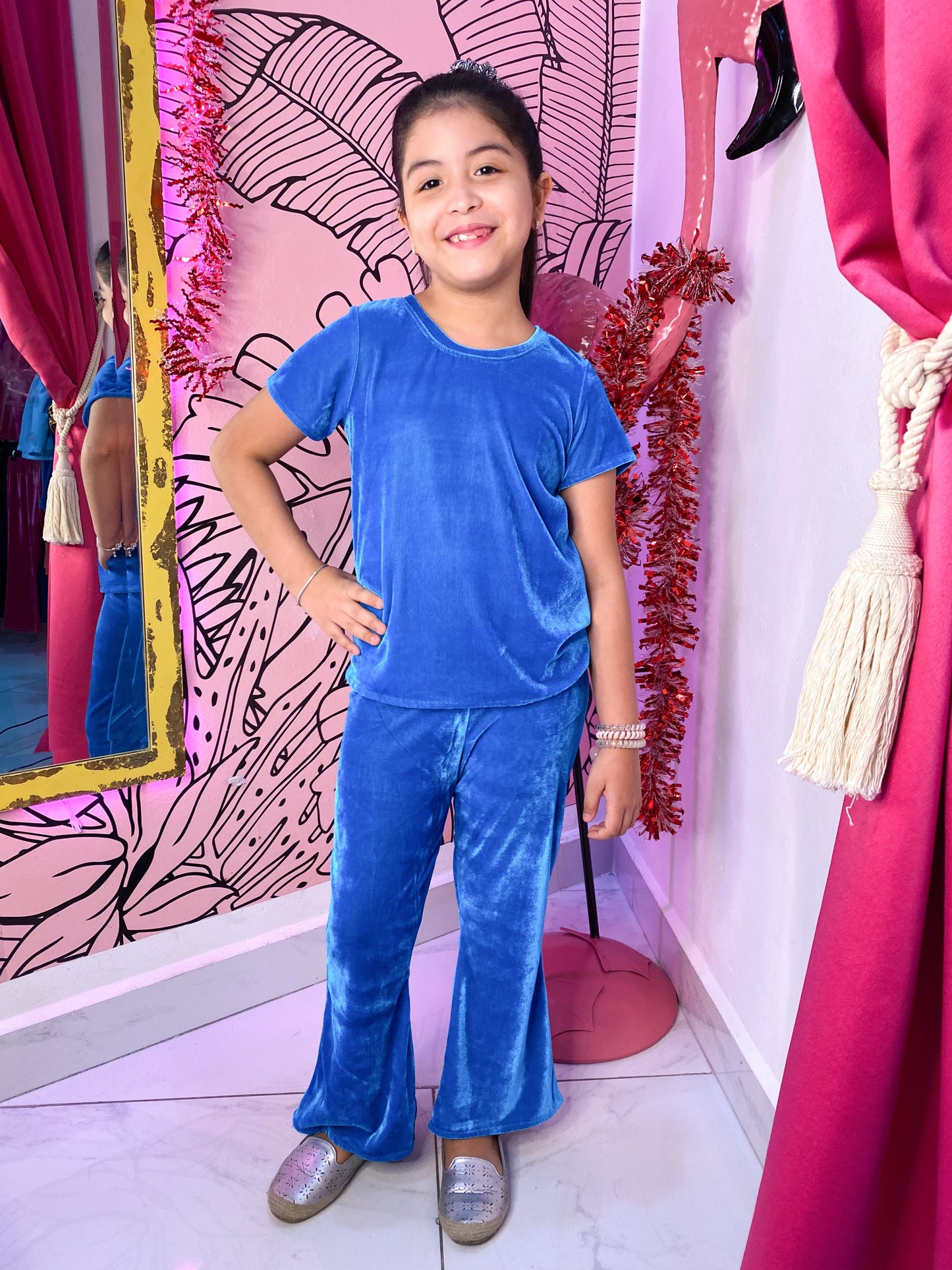 Pantalón Acampanado Velvet Niñas