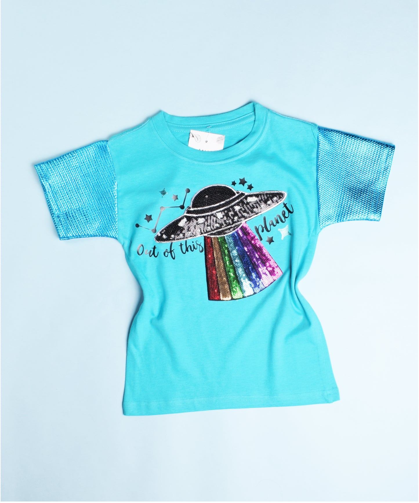 Out of This Planet Lentejuelas T-shirt Niñas