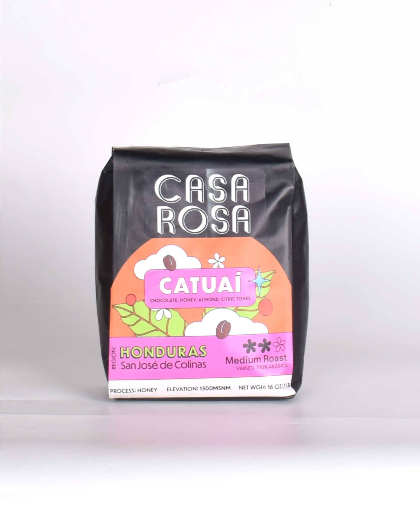 Casa Rosa Café Catuaí Melado Molido