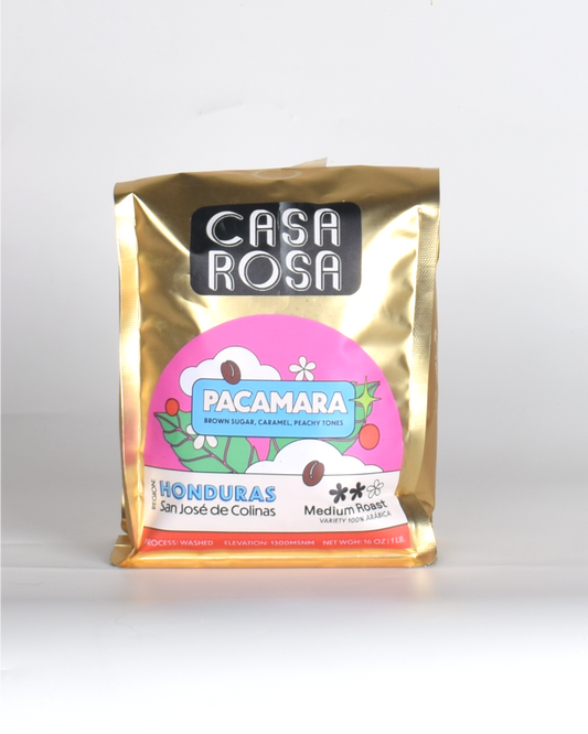 Casa Rosa Café Pacamara en Grano