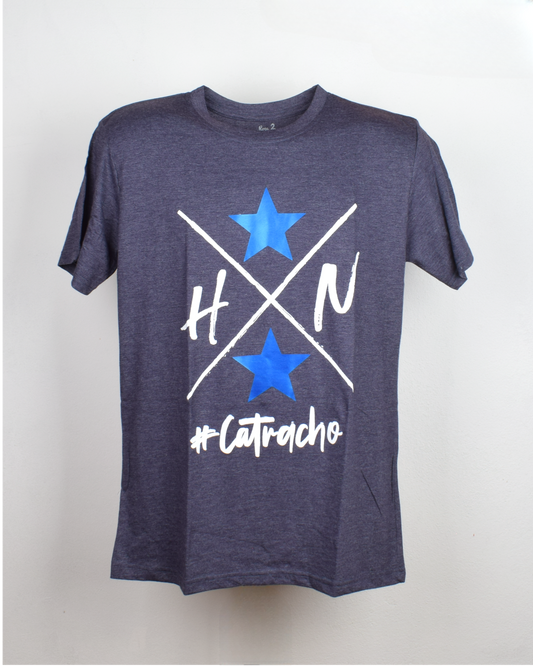 Catracho Camiseta Honduras Estrellas Azules
