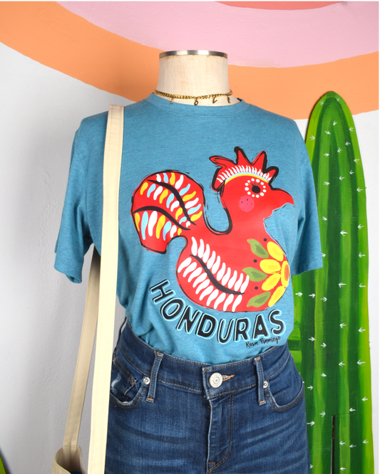 Gallito Honduras Camiseta Unisex