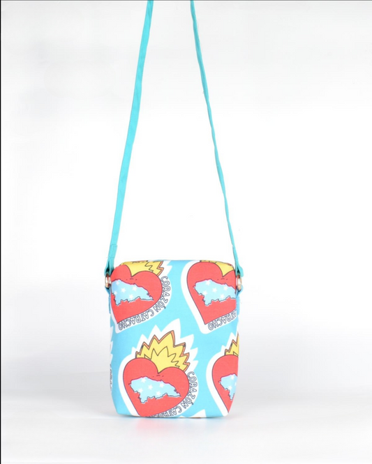 Bolso Indigo Corazón Catracho CrossBody