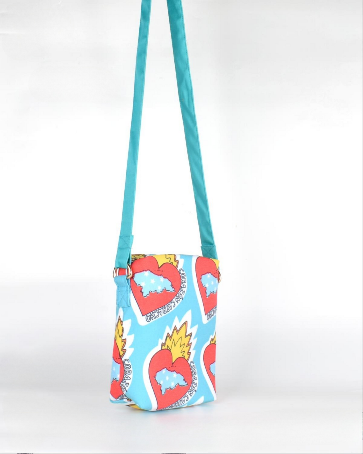 Bolso Indigo Corazón Catracho CrossBody