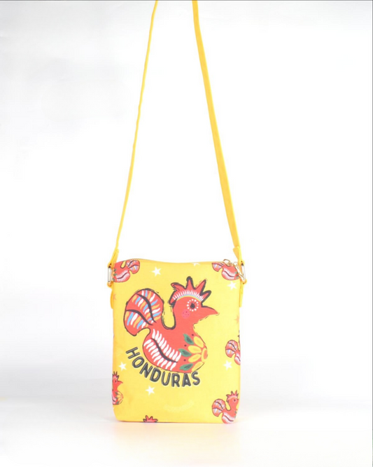 Bolso Indigo Gallito Patrones Honduras CrossBody