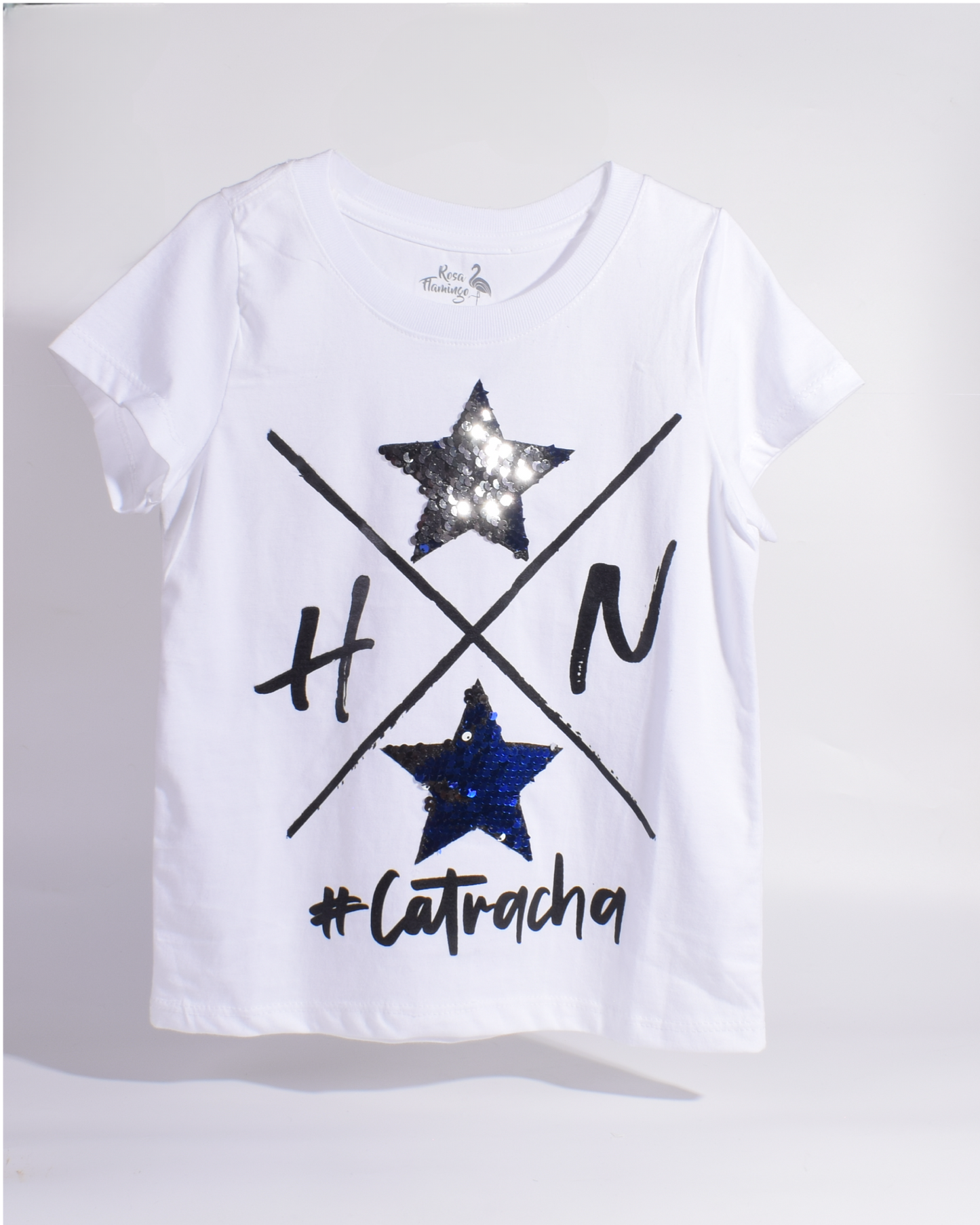 Catracha  Estrellas Lentejuelas Camiseta  Niña