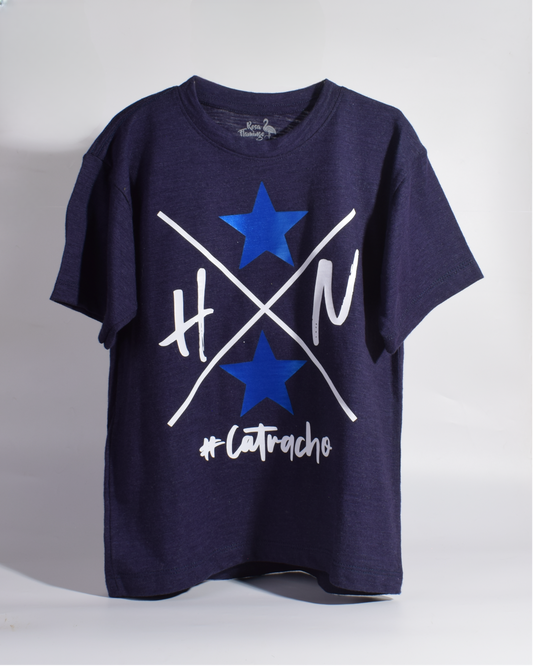 Catracho Estrellas Honduras Camiseta Niño