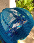 Gorra Honduras Estrellas Turqueza