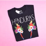 Guacamayas Bordadas Honduras Camiseta Mujer