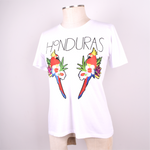 Guacamayas Bordadas Honduras Camiseta Mujer
