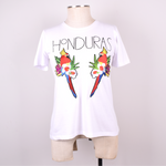 Guacamayas Bordadas Honduras Camiseta Mujer