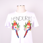 Guacamayas Bordadas Honduras Camiseta Mujer