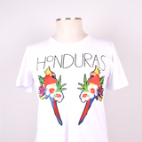 Guacamayas Bordadas Honduras Camiseta Mujer