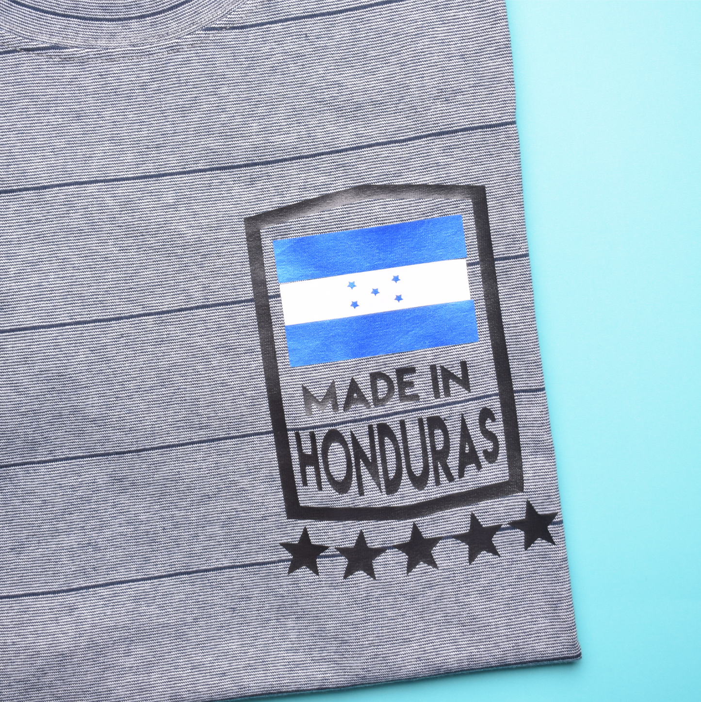 Made In Honduras Bandera Camiseta Hombre
