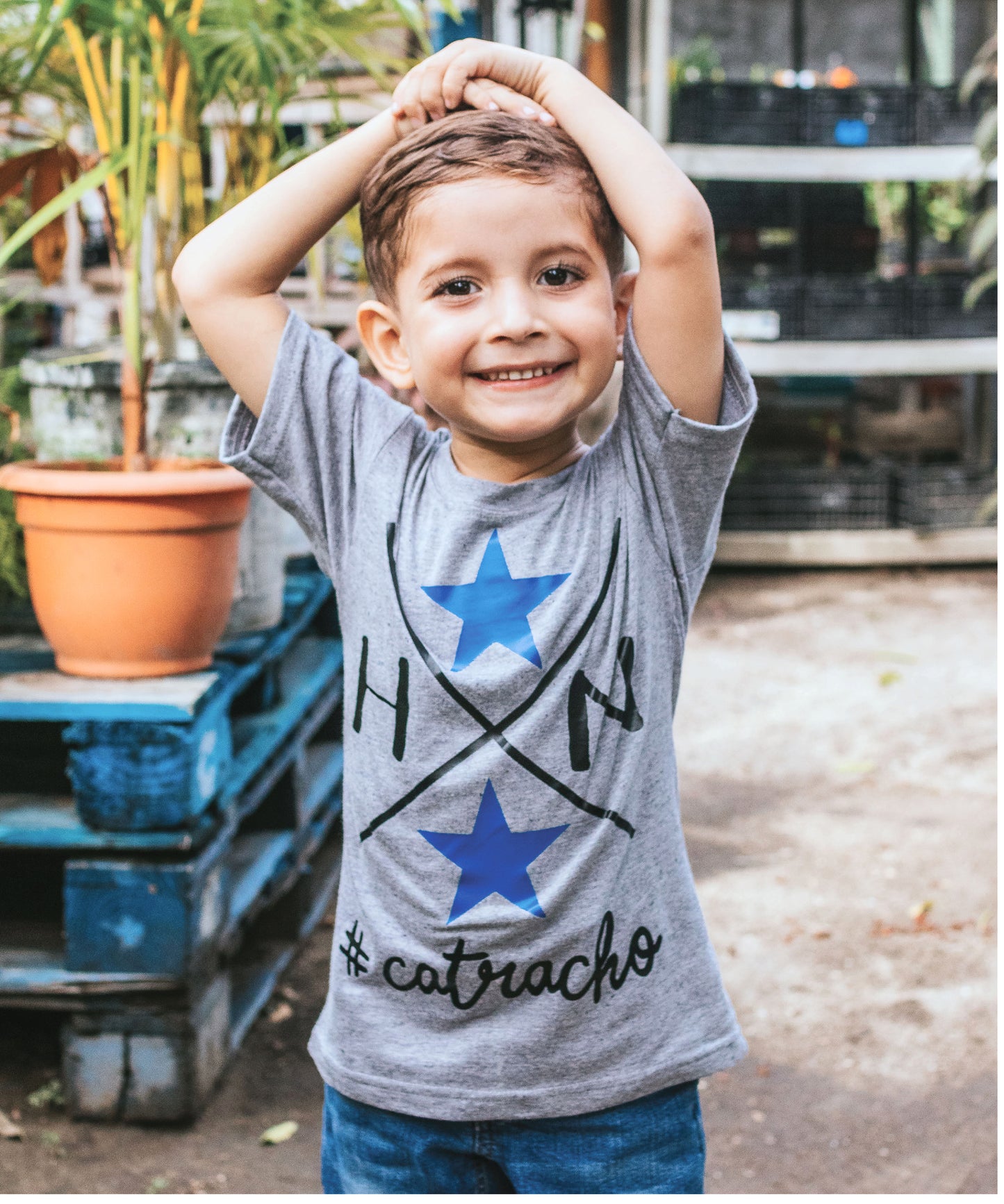 Catracho Estrellas Honduras Camiseta Niño