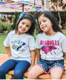 Honduras Brilla Mapa Lentejuela Reversible Camiseta Niñas