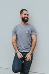 Escudo Gris Bordado T-shirt