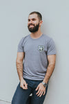 Escudo Gris Bordado T-shirt