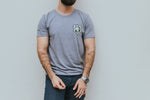 Escudo Gris Bordado T-shirt
