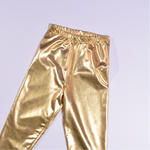 Leggins Doradas Niñas