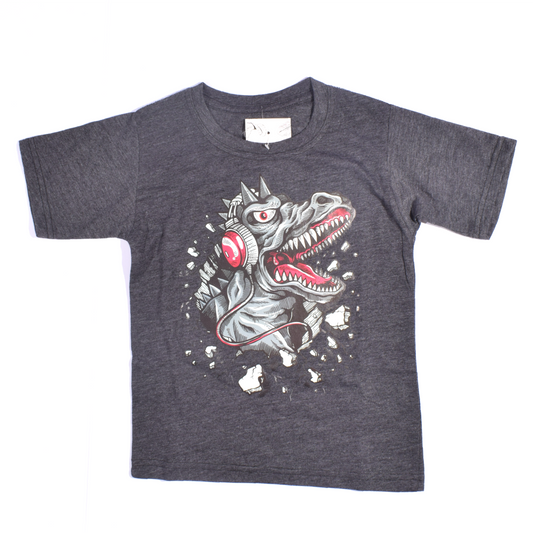 Dino Music Kids T-Shirt