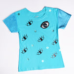 Ojos Patrones T-shirt Mujer