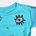 Ojos Patrones T-shirt Niñas