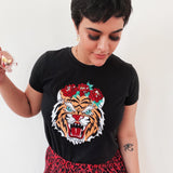 Tigre Flores T-Shirt