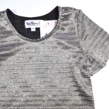 Camisa Metálica Cuello Redondo Niñas