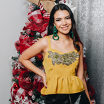 Top Verónica Mostaza Piedras
