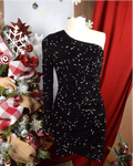 Vestido Negro Lentejuelas