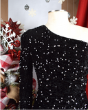 Vestido Negro Lentejuelas