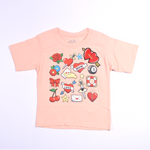 Heart and Roses T-Shirt Girl