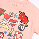Heart and Roses T-Shirt Girl