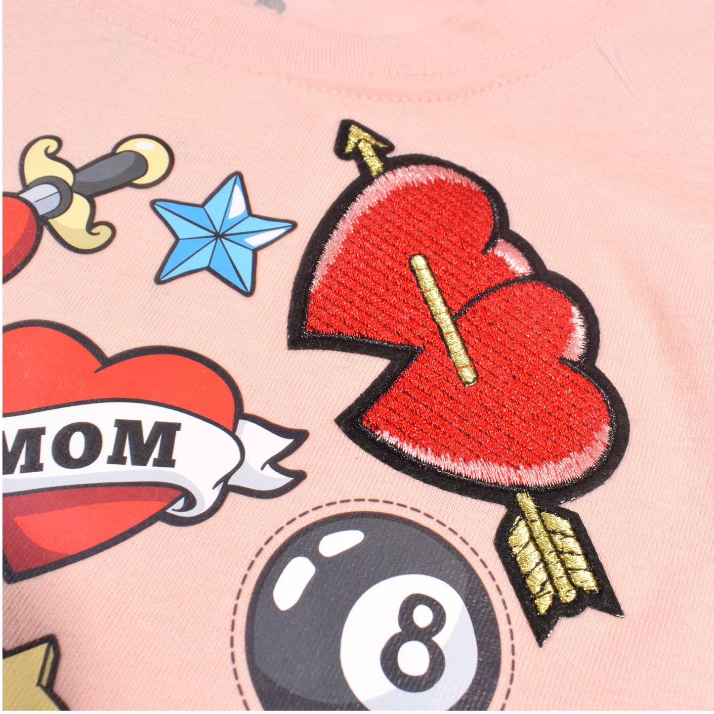 Heart and Roses T-Shirt Girl