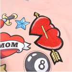 Heart and Roses T-Shirt Girl