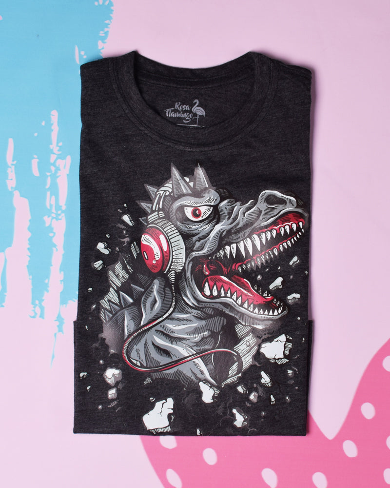 Dino Music Kids T-Shirt