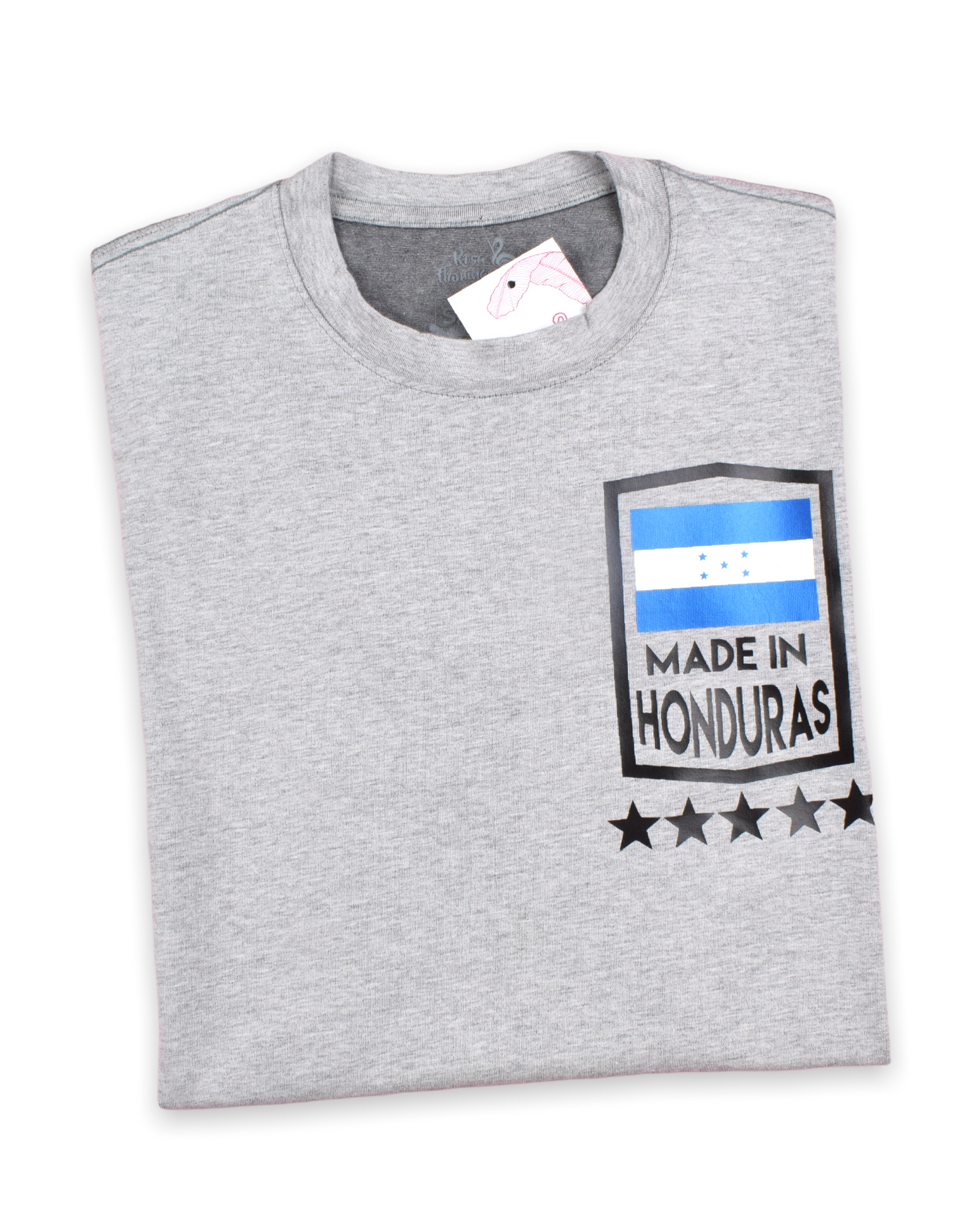 Made In Honduras Bandera Camiseta Hombre