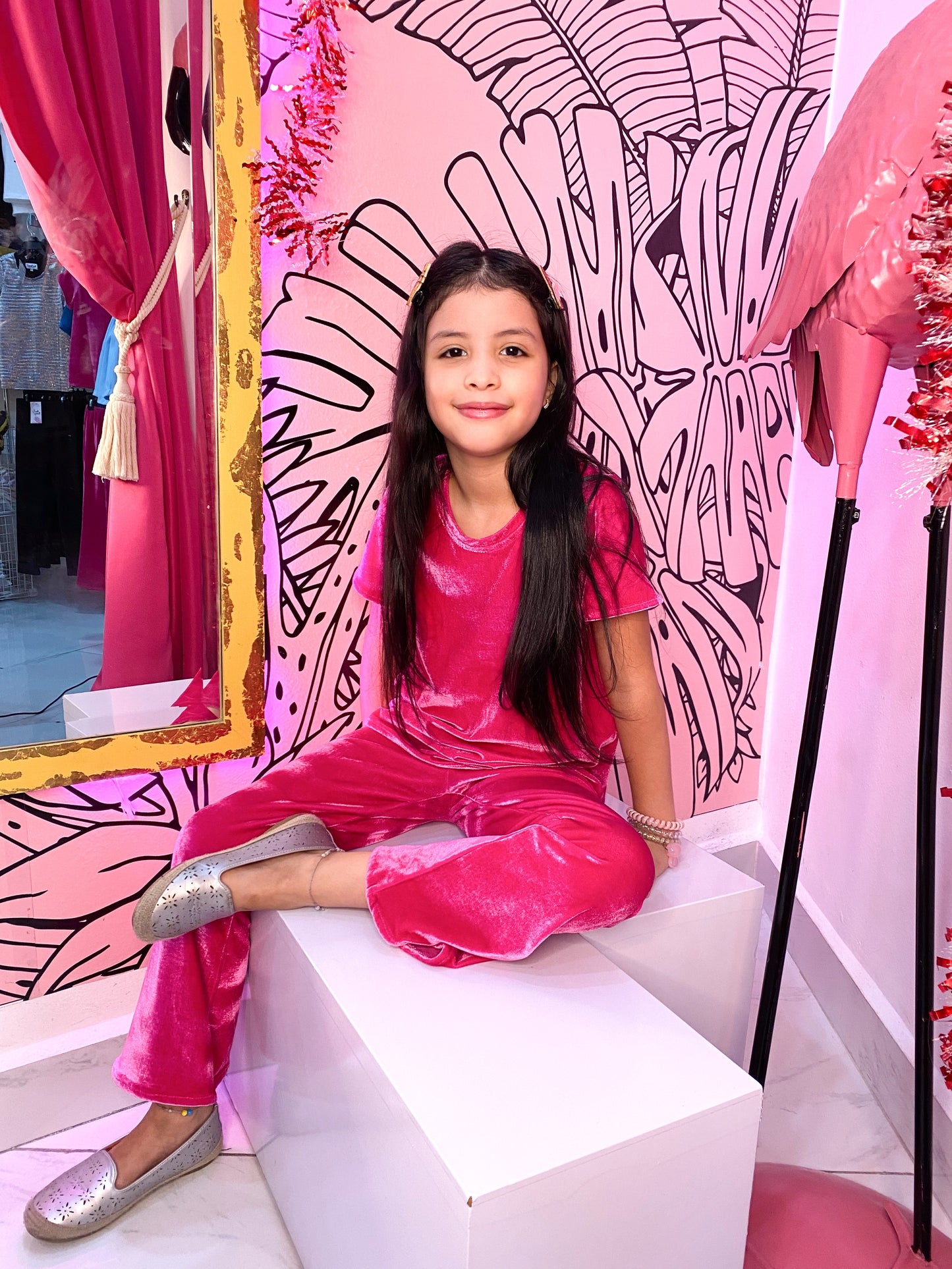 Pantalón Acampanado Velvet Niñas