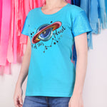 Out of This Planet Lentejuelas T-shirt Mujer